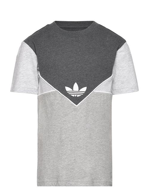 Se adidas Originals Tee Adidas Originals Grey ved Booztlet