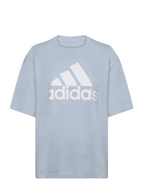 Se adidas Sportswear W Bl Bf Tee Adidas Sportswear Blue ved Booztlet