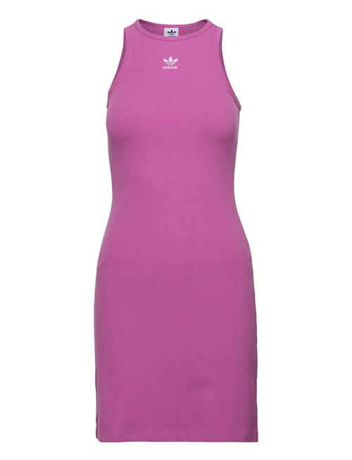 adidas Originals Rib Tank Dress Adidas Originals Pink