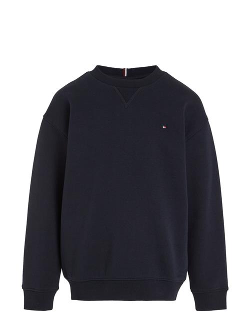 Se Tommy Hilfiger U Timeless Fleece Sweatshirt Tommy Hilfiger Navy ved Booztlet