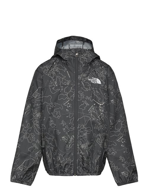 B Never Stop Hooded Windwall Jacket The North Face Grey