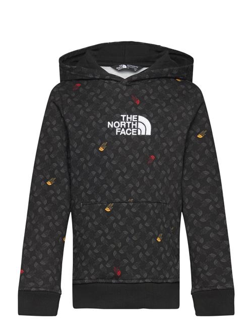 Se The North Face B Drew Peak Light P/O Hoodie Print The North Face Black ved Booztlet