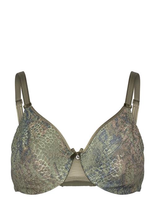 Se C Magnifique Very Covering Molded Bra CHANTELLE Khaki ved Booztlet