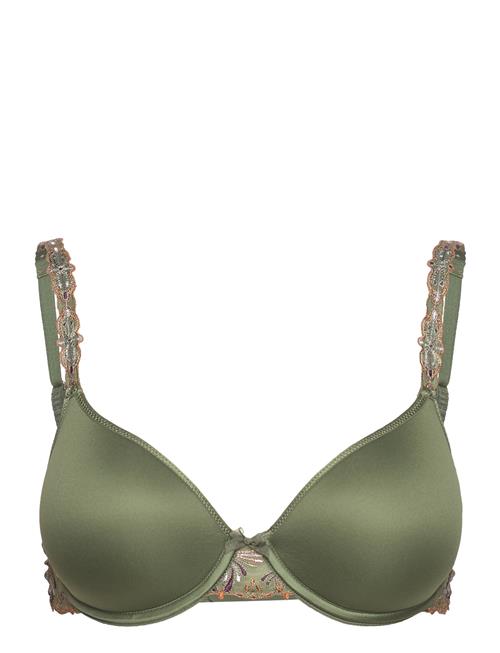 Se CHANTELLE Champs Elysees Covering Memory Bra CHANTELLE Khaki ved Booztlet