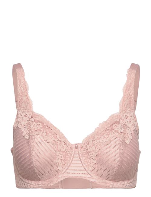 Se CHANTELLE Marilyn Very Covering Underwired Bra CHANTELLE Pink ved Booztlet