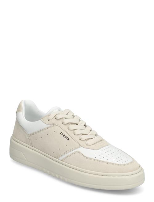 Se Copenhagen Studios Cph1M Leather Mix White/Grey Copenhagen Studios Beige ved Booztlet