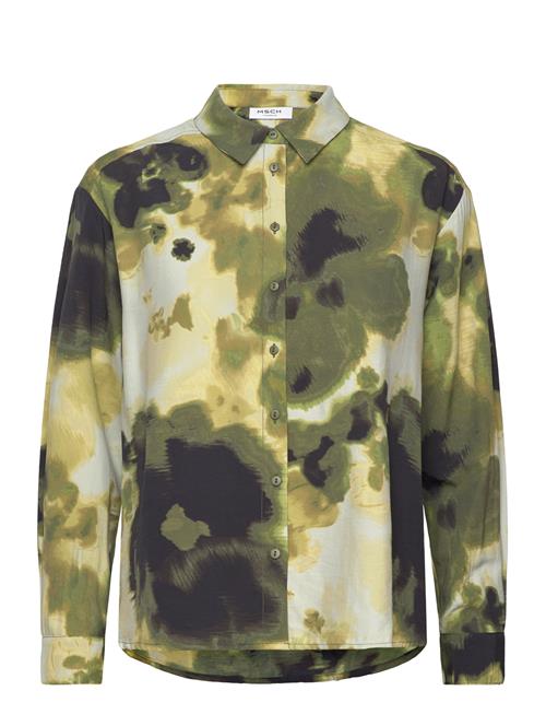 Mschdaniella Diena Shirt Aop MSCH Copenhagen Khaki