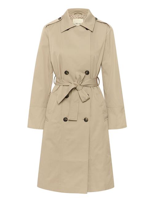 Cream Crnovinna Trench Coat Cream Beige