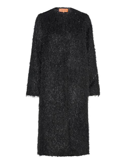 Alec, 1982 Knitted Fluffy Lurex STINE GOYA Black