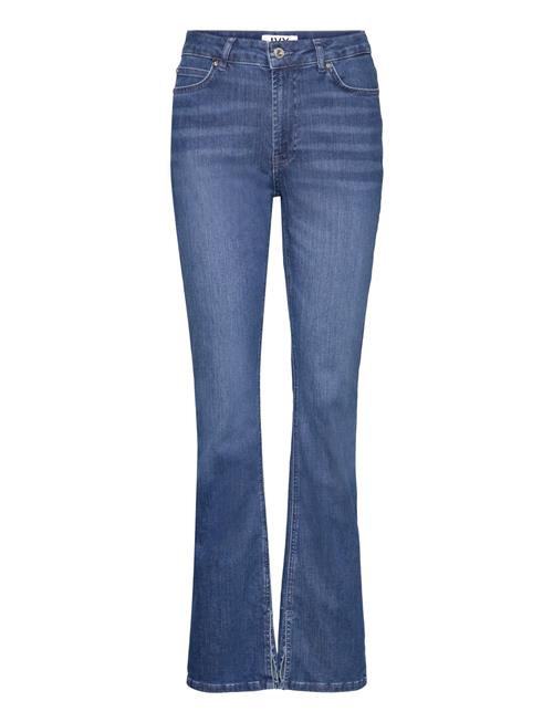 Se IVY Copenhagen Ivy-Lulu Jeans Split Wash Tenerife IVY Copenhagen Blue ved Booztlet