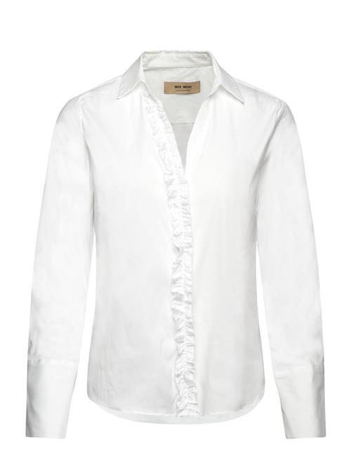 MOS MOSH Mmsybel Satin Shirt MOS MOSH White