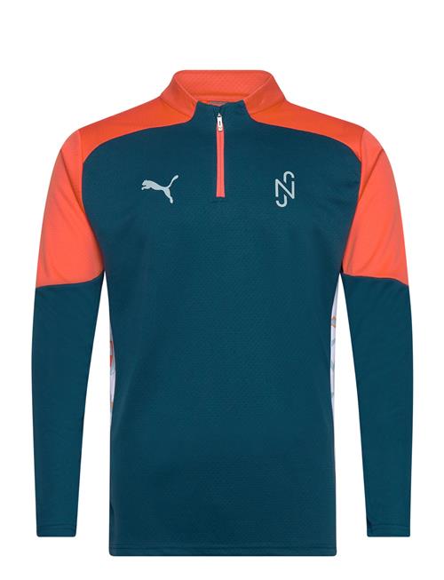 Se PUMA Neymar Jr Creativity 1/4 Zip Top PUMA Blue ved Booztlet