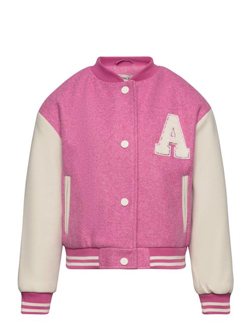 Se Kids Only Kogsilja Life Bomber Otw Kids Only Pink ved Booztlet