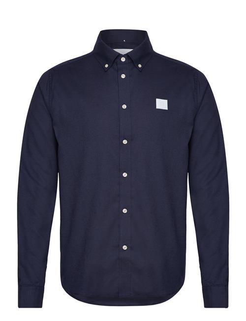 Les Deux Piece Brushed Shirt Les Deux Navy