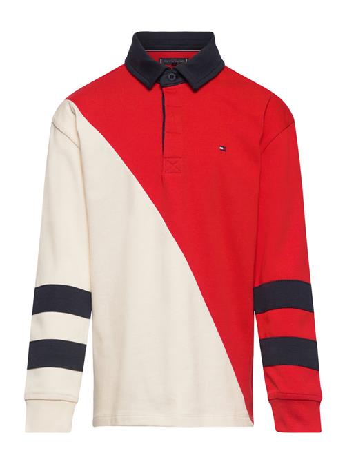 Tommy Hilfiger Colorblock Rugby Polo L/S Tommy Hilfiger Patterned