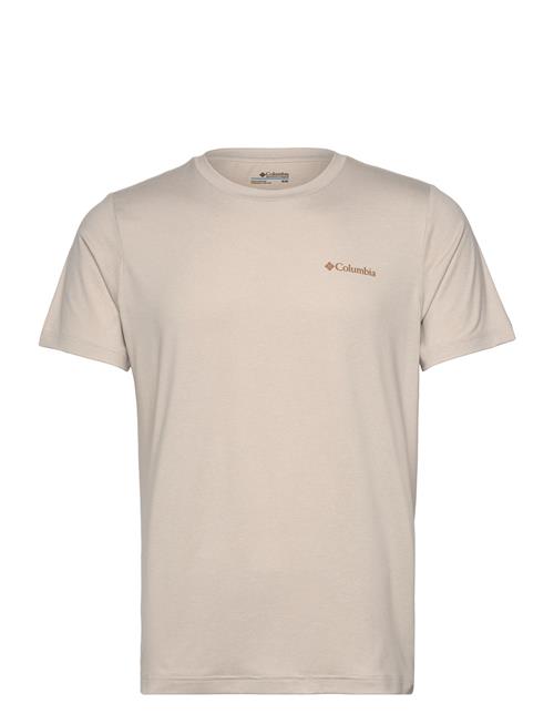 Columbia Sportswear Kwick Hike Back Graphic Ss Tee Columbia Sportswear Beige