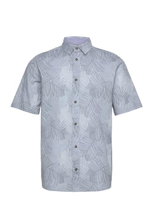 Comfort Printed Shirt Tom Tailor Blue