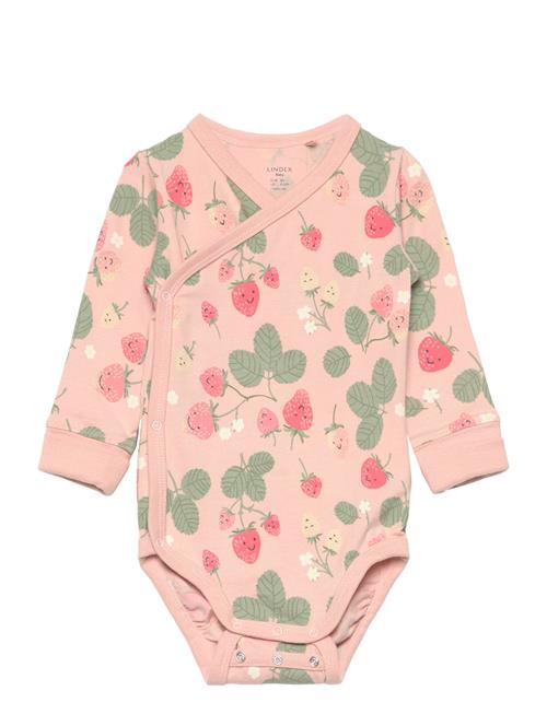 Lindex Body Wrap Strawberries Lindex Pink