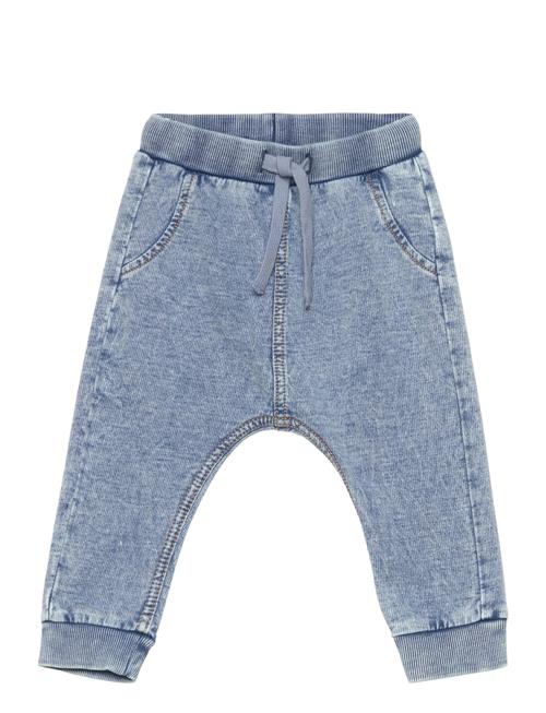 Se Lindex Sweatpants Denim Wash Lindex Blue ved Booztlet