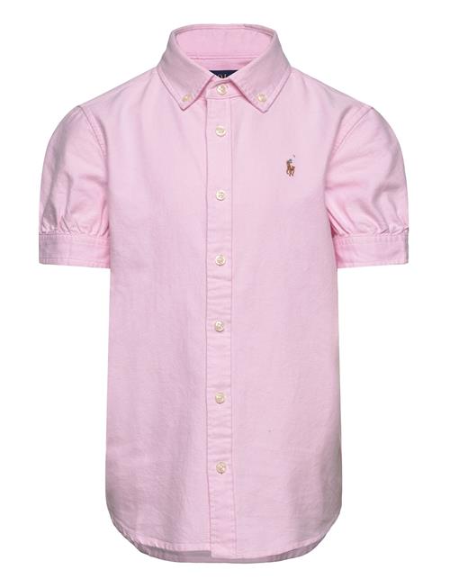 Ralph Lauren Kids Cotton Oxford Short-Sleeve Shirt Ralph Lauren Kids Pink