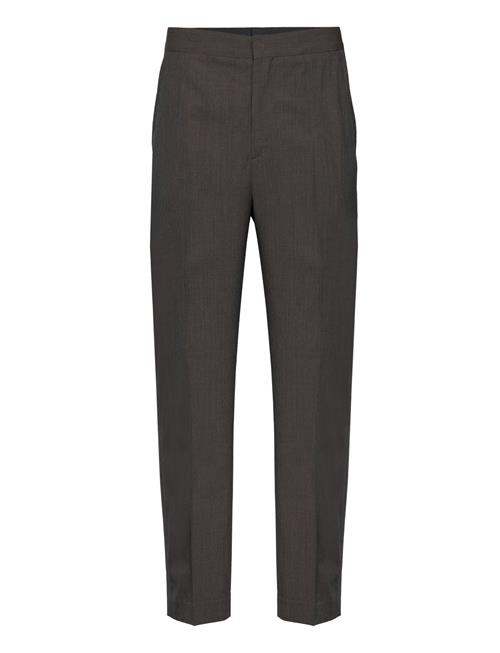 Se Filippa K Relaxed Tailored Trousers Filippa K Brown ved Booztlet