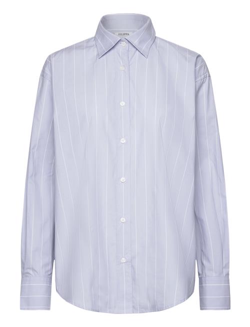 Filippa K Stripe Poplin Shirt Filippa K Blue