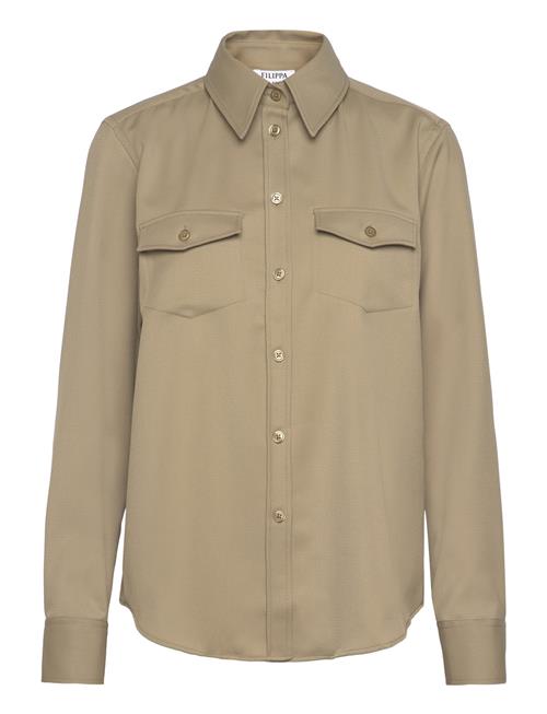 Twill Shirt Filippa K Khaki