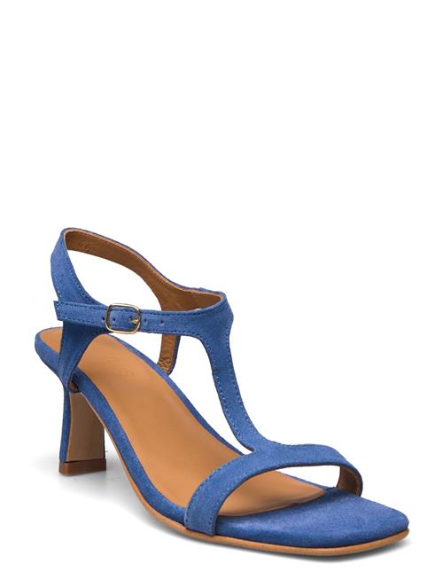 Se ANGULUS Sandals - Block Heels ANGULUS Blue ved Booztlet