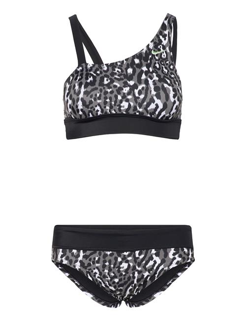 NIKE SWIM Nike Asymmetrical Top/Bikini Set NIKE SWIM Black