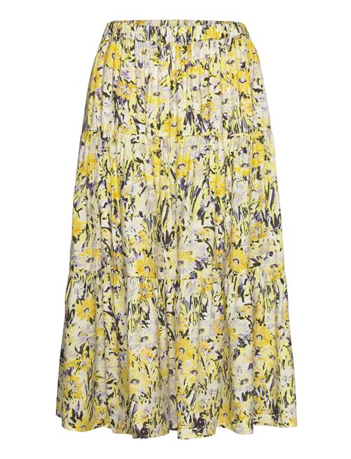 Lollys Laundry Morningll Midi Skirt Lollys Laundry Yellow