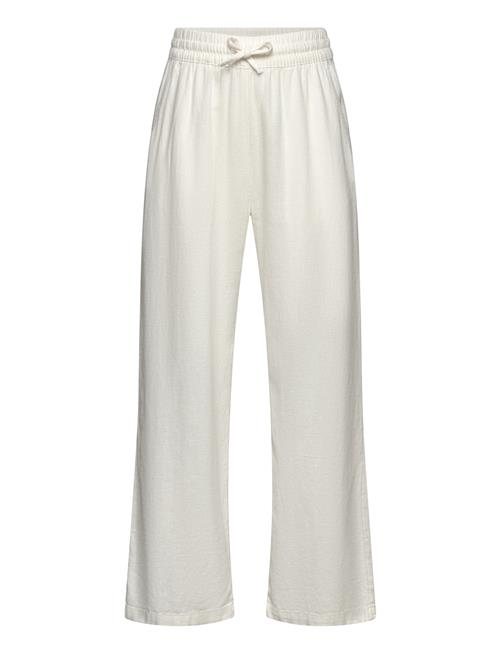 Lindex Trousers Linen Lindex White