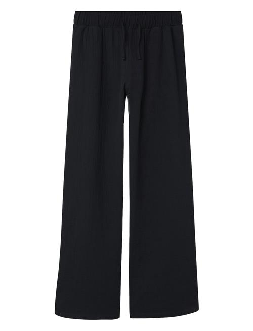 LMTD Nlfhussa String Straight Pant LMTD Black