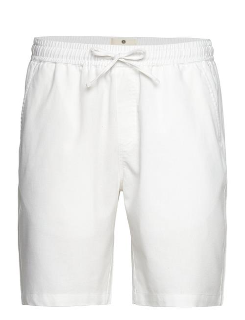 Anerkjendt Aklt James Cot/Linen Ela Shorts Anerkjendt White