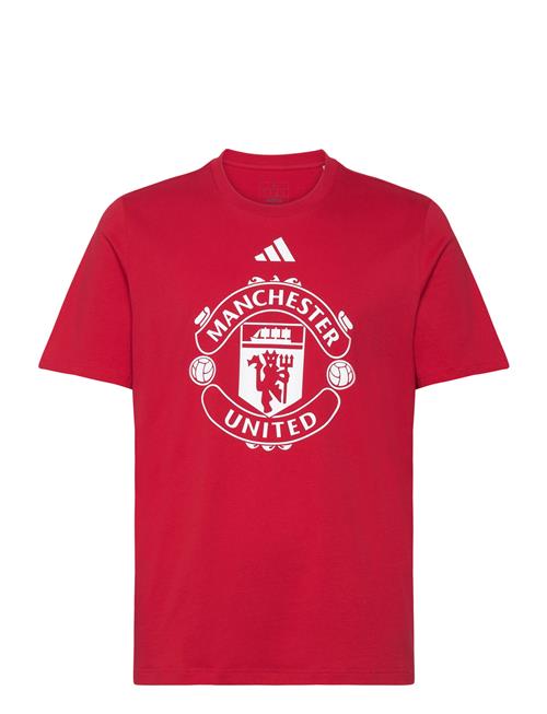 adidas Performance Mufc Dna Gr Tee Adidas Performance Red