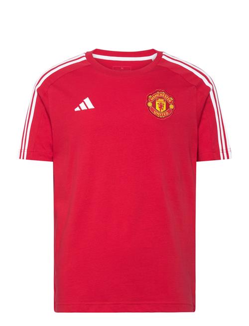 Se adidas Performance Mufc Dna Tee Adidas Performance Red ved Booztlet