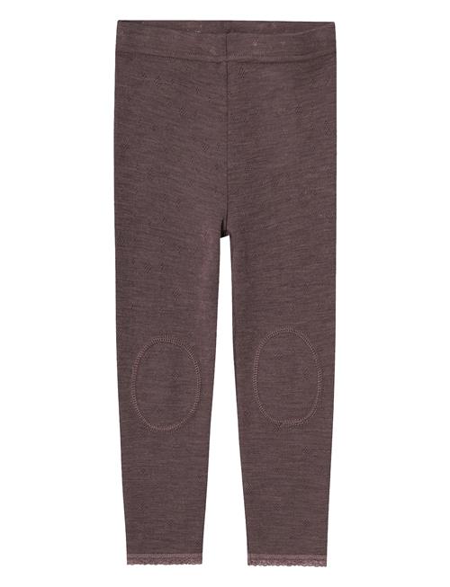 name it Nmfwang Wool Neddle Legging Solid Noos Name It Brown