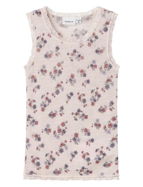 name it Nmfwang Wool Needle Tank Top Noos Name It Pink