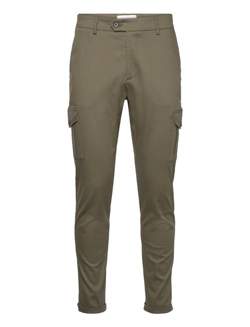 Les Deux Como Cotton Cargo Suit Pants Les Deux Khaki