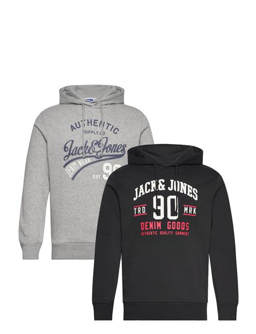 Jack & Jones Jjethan Sweat Hood 2Pk Mp Noos Jack & J S Grey