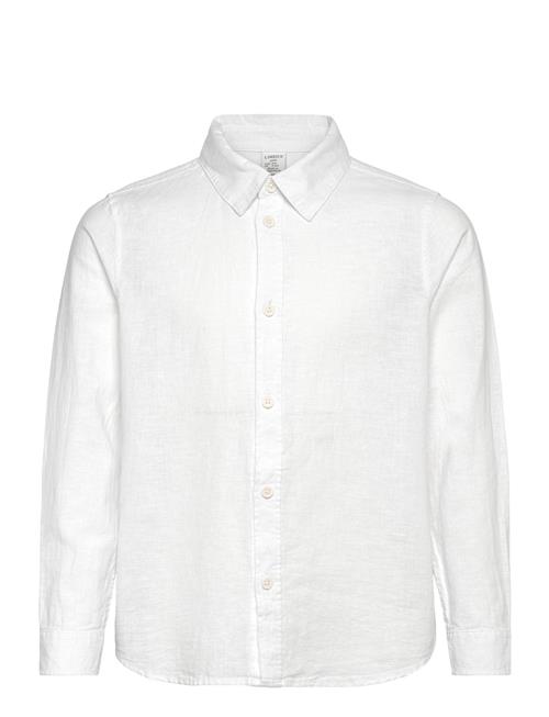 Shirt Linen Blend Lindex White