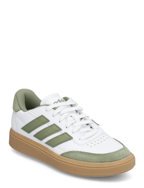 Se adidas Sportswear Courtblock J Adidas Sportswear White ved Booztlet