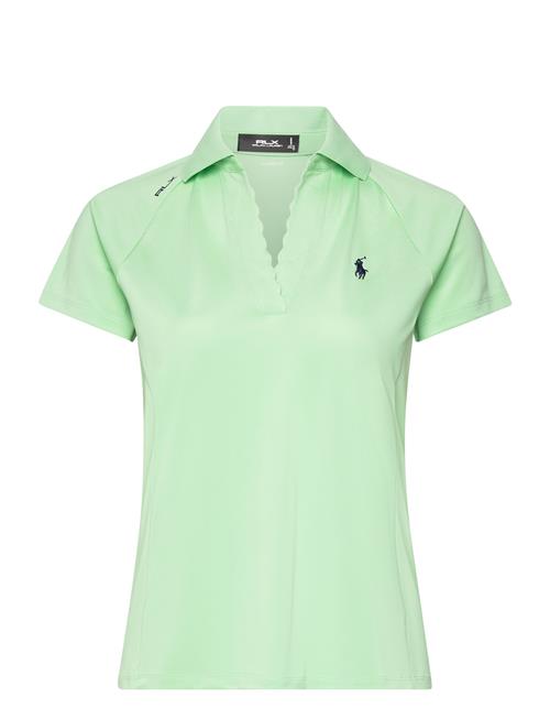 Se Ralph Lauren Golf Tailored Fit Mesh Polo Shirt Ralph Lauren Golf Green ved Booztlet