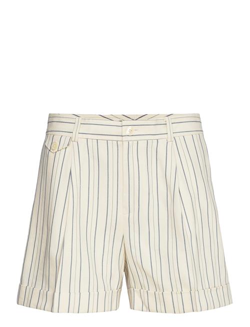 Lauren Ralph Lauren Striped Pleated Short Lauren Ralph Lauren Cream