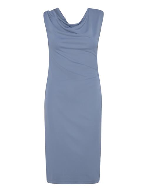 Cutout Jersey Off-The-Shoulder Dress Lauren Ralph Lauren Blue