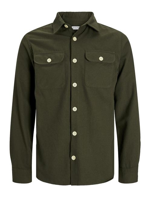 Jack & Jones Jjedarren Overshirt Ls Noos Jack & J S Green