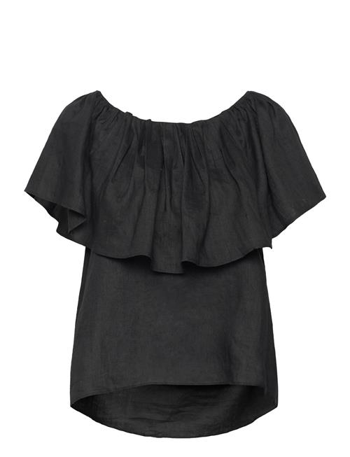 Se Copenhagen Muse Cmnatuli-Blouse Copenhagen Muse Black ved Booztlet