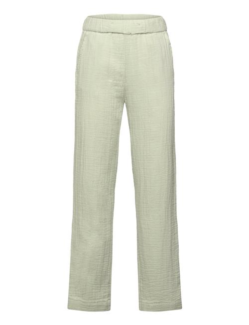 Se Lindex Trousers Double Weave Lindex Green ved Booztlet