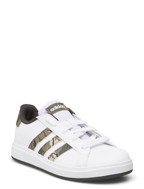 Se adidas Sportswear Grand Court 2.0 K Adidas Sportswear White ved Booztlet