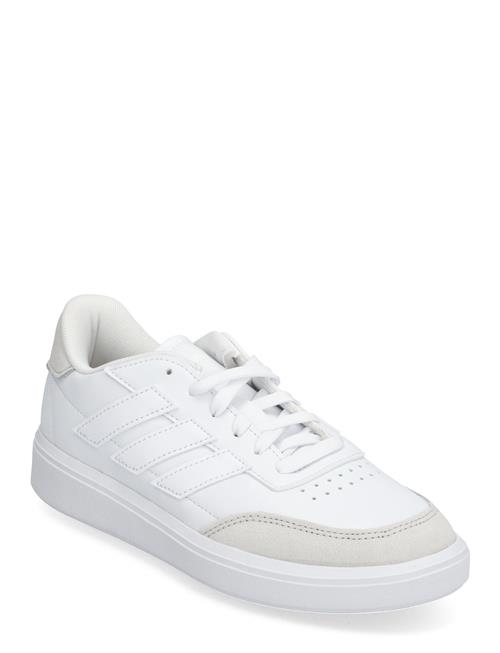 Se adidas Sportswear Courtblock J Adidas Sportswear White ved Booztlet