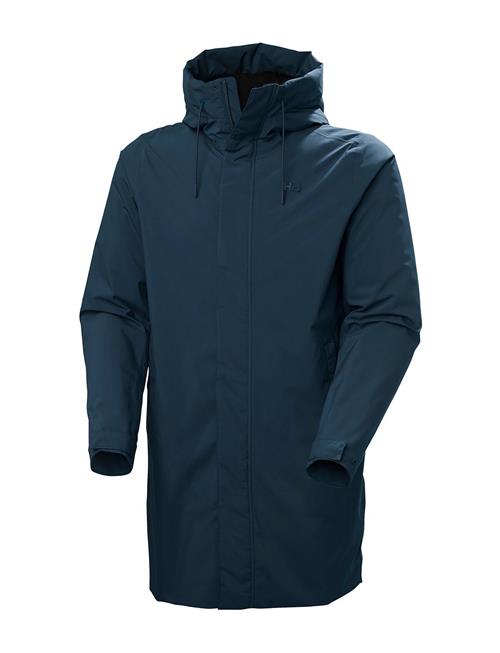 Se Helly Hansen Munich Ins Rain Coat Helly Hansen Navy ved Booztlet